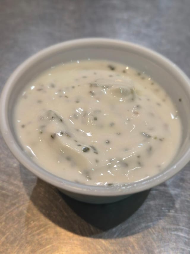 Creamy Cucumber Yogurt Sauce.
